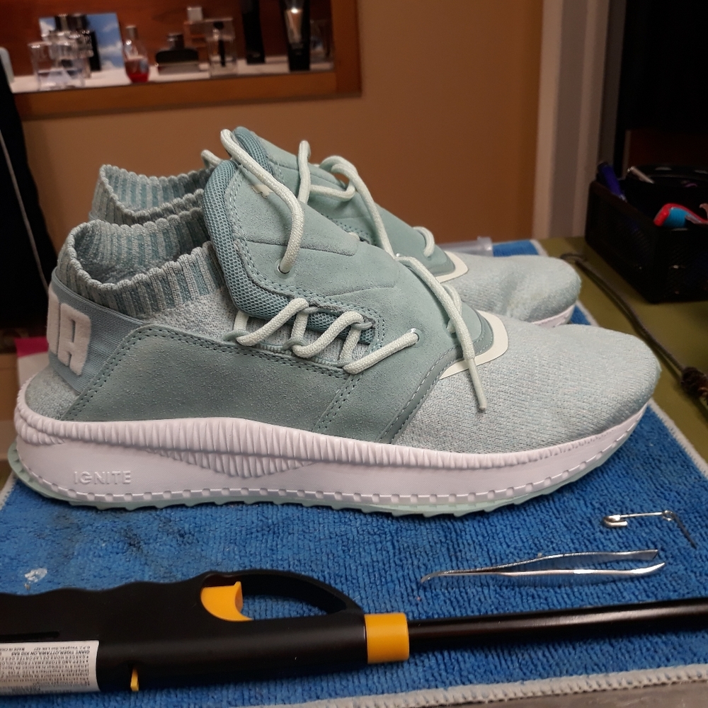 Women's sz 9.5 Puma Tsugi Ignite Trainer Shoes